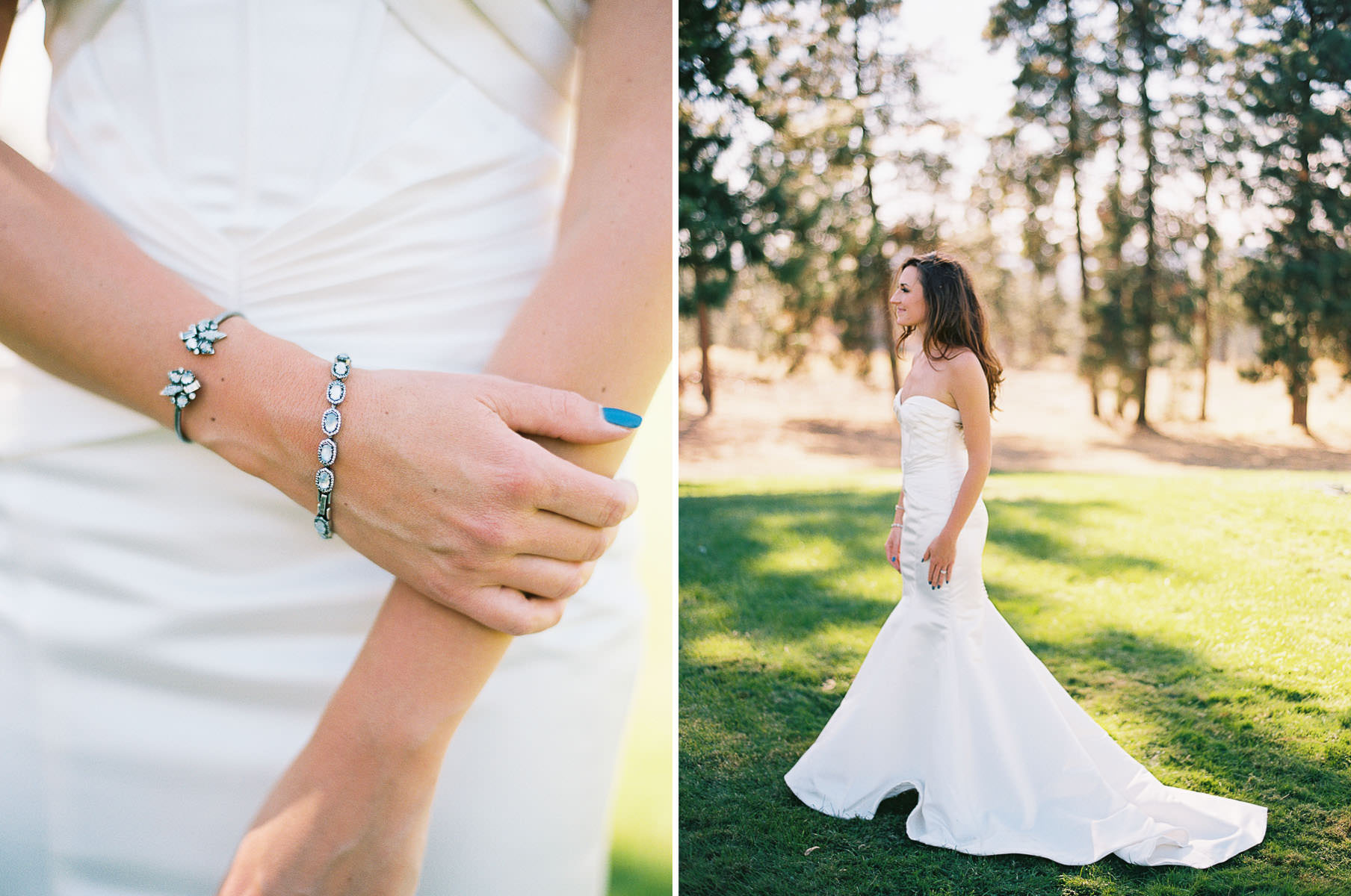Bridal portraits at an elegant Beacon Hill Events Wedding captured by top Spokane Wedding Photographer Anna Peters